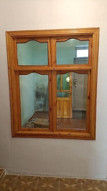 hamam akses: Məhsul: Şüşəli taxta qapılar və taxta pəncərə Təsvir: - Material — 5