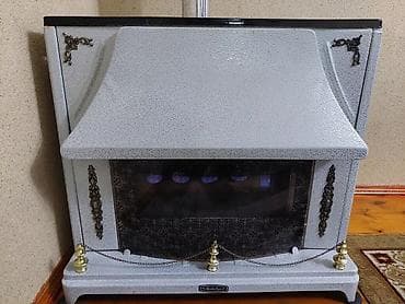 Kamin Peçi, yanacaq - Qaz