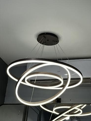 Led Çılçıraq, 3 lampa, Metal