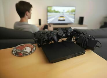 en ucuz ps: İdelal vəziyyətdə plastation 2 slim+2konsol(1-i skoçludur amma — 2