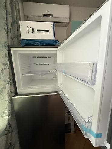 ps4 satisi: 2 qapılı Samsung Soyuducu Satılır, rəng - Boz — 3