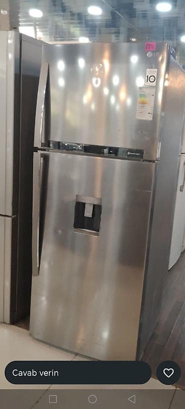 gizli diktafon: LG üstdən donduruculu soyuducu - Rəng: paslanmayan polad (inox) - Üst — 1
