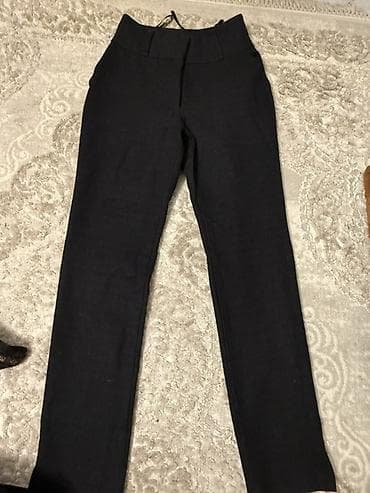 kastum şalvar: Qadın şalvarları dəsti - Model 1: Zeytun-yaşıl rəngdə geniş balaqlı — 7