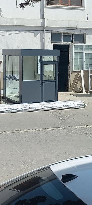 Butkalar, köşklar: MÜHAFİZƏ BUTKALARI. QARA ŞÜŞƏLİ =155×155 2500 MAN. 155X200= 2950 — 9