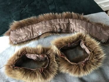 Toy paltarları və aksesuarları: Натуральный мех 54 см — 3