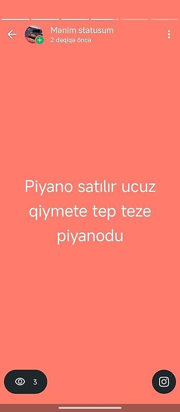 Musiqi alətləri: Piano, Akustik — 1