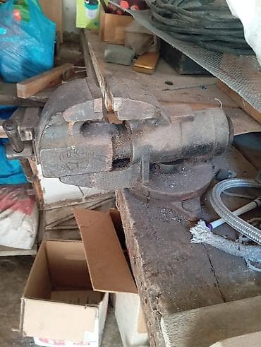 ikinci el mengene: Dəzgah üçün metal mengene - Tip: Skamyaya bərkidilən mexaniki mengene — 2