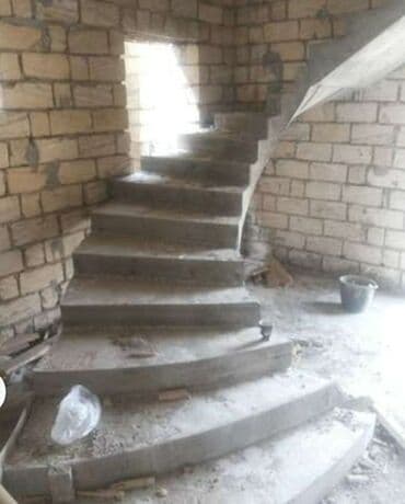 Ремонт техники: Beton işlərinin görülmesi manalit 1 kv 12 azn pilləkan sadə 1 rif 20 — 9