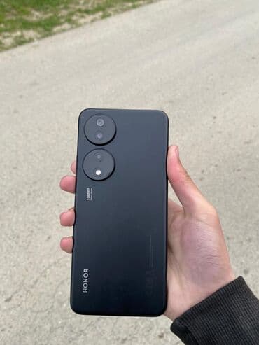 3 kameralı videoregistrator: Honor X7b, 128 ГБ, цвет - Черный, Отпечаток пальца — 2