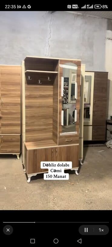 трюмо в прихожую: Прямой шкаф, Шкаф в прихожей — 9