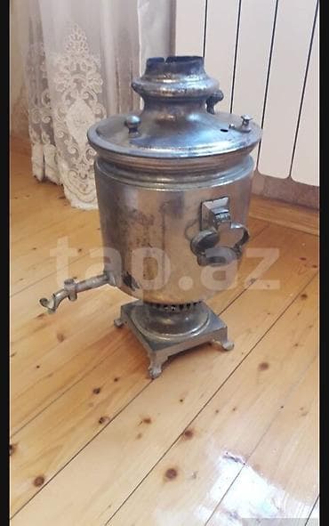 somavar: Qədim samovar, 1900 il, Mis — 2