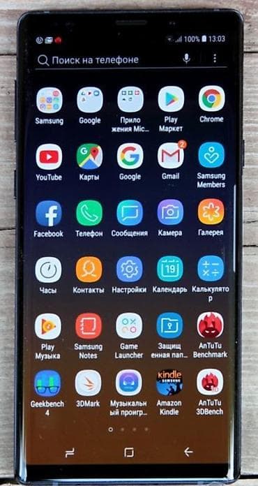 Samsung Galaxy Note 9, 128 GB, rəng - Qara, Sensor — 3