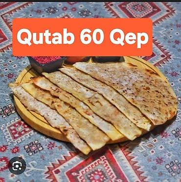 Qutab – 60 qəpik Ləzzətli, nazik xəmirdə sacda bişirilən ənənəvi