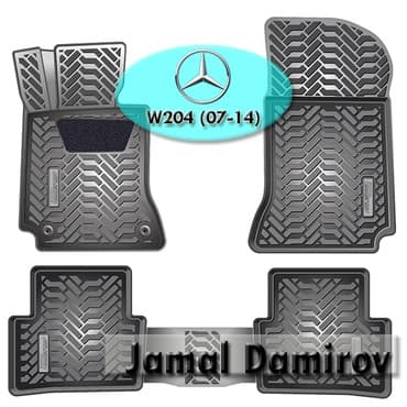 ayaqalti mersedes: Mercedes-benz c-class w204 (2007-14) üçün poliuretan ayaqaltilar — 1