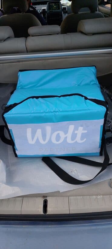 wolt kuryer çantası: Wolt Termal sumka islemirem deye satiram hec islenmyib tezesi 85 — 2