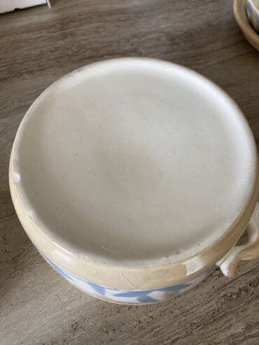 məcməyi nədir: Saxlama qabları ıSovet malı, ağır, az işlənən 3-lü keramik dəst, iki — 6