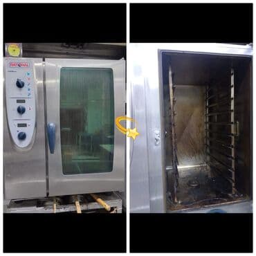 işlənmiş dönər aparatı: 💫Ruhan Profisanal parvoy soba restaran ucun 10 tepsili 3 faza Qiymet — 1