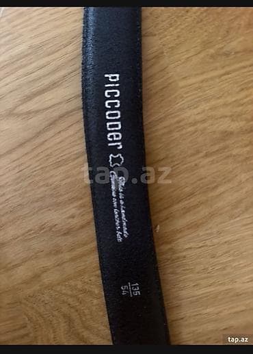 Ремни и пояса: Piccoder marka kişi kəməri - Material: təbii dəri (iç hissədə — 3