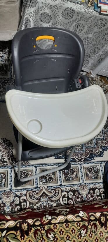 pultlu masın: Uşaq yemək stulu - Brend: Chicco (oturacaqda orijinal logo var) - — 6