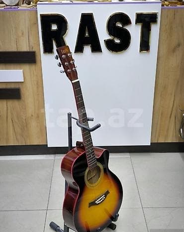 klassik gitara: Gitara akustik Model; Irin s/n - 40/60 6 simli bronza Rəngi; Sunboard — 1