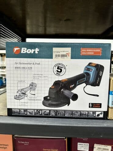 Bort firmasından akkumulyatorlu üyüdücü. Simsiz dizaynı onu rahat