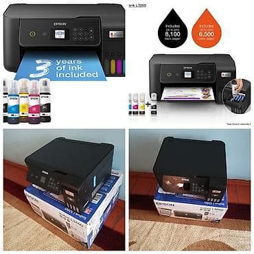 note 30 pro qiymeti: Epson EcoTank L3260 İki il öncə alınıb bütün aksesuarları üzərindədir — 3
