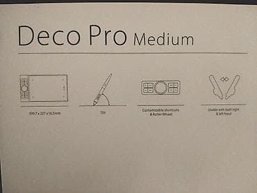 umiio s10 tablet: XP-PEN Deco Pro Medium qrafik planşeti satılır — İdeal vəziyyətdədir — 9