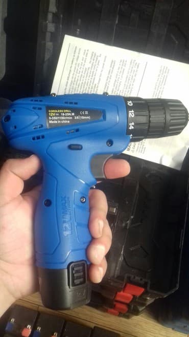 12 lik dikt: Drel yeni keyfiyyetli. 12v çox keyfiyyetlidi yenidi — 2