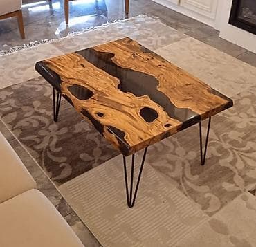 Dördbucaq masa, Açılmayan, Təkərsiz, Epoksid, Azərbaycan, Zəmanətli, Pulsuz çatdırılma, Pulsuz quraşdırılma