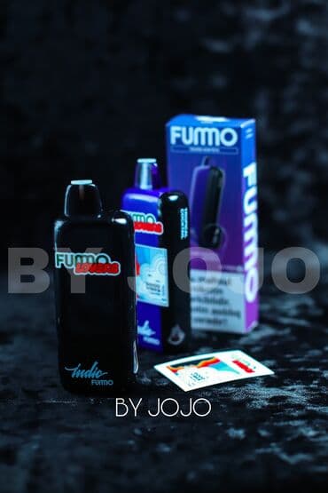 gumus 28: FUMMO 12000 tüstü Nikotin 5% 1)albalı kola 2) çiyələk kivi 3) — 4