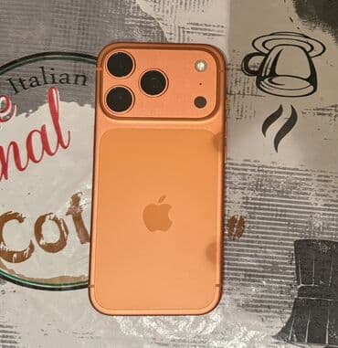 айфон 16 про: IPhone 17 Pro, 256 ГБ, Оранжевый, Face ID — 1