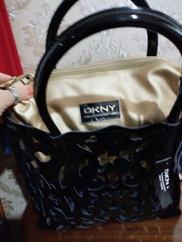 qaşlı çanta: Orijinal Donna Karan — 4