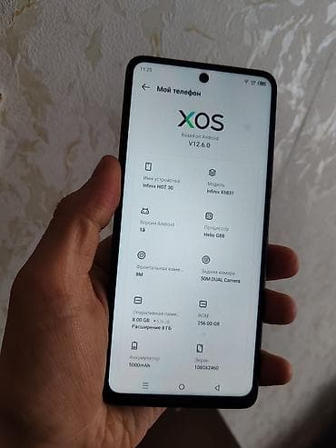 telefon honor: Infinix Hot 30, 256 GB, rəng - Qara, Sensor, Face ID, Sənədlərlə — 4
