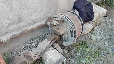 ressor: MAZ ön ox komplekti – hidravlik/amortizator kronşteynləri və baraban — 5