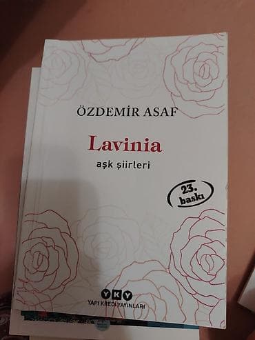 Книги и журналы: Özdemir Asaf -Lavinia, Türk dilində şeir kitabı, ikinci əl, içi təmiz — 1