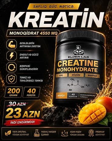 creatine monohydrate: Kreatin Protein Ocean, Çəki: 501 - 750 g, Yeni — 1
