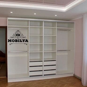 kupe şkaf: Yeni, Kupe, Düz dolab, Qarderob, paltar dolabı, Azərbaycan — 1