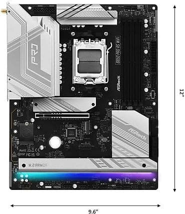 hard disk ssd: Ana plata ASRock B850 Pro RS WiFi Yeni✅Zemanet✅Catdirilma✅ ➡️AMD B850 — 2