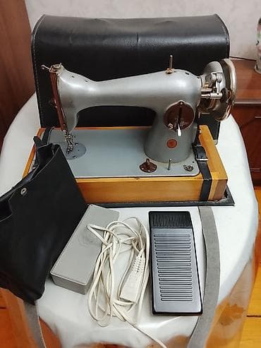 Tikiş maşını Elektromexaniki, 1 saplı, Ünvandan götürmə