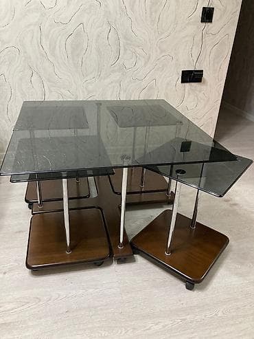 jurnal masasi: Jurnal masası, İşlənmiş, Şüşə — 2