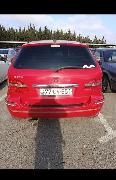 diski tekerler: Mercedes-Benz B 170: 2 l | 2007 il Hetçbek — 2