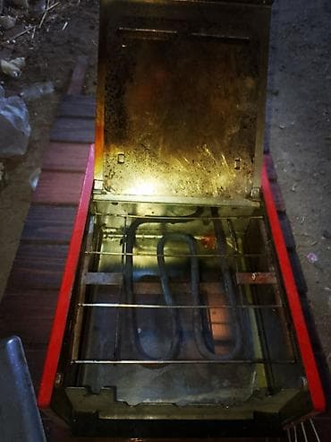 elektrik piltesi: Qorizontal manqal, Termostat ilə, İşlənmiş — 8