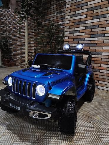 usaq geyimi: Uşaq üçün elektrikli off-road tipli maşın – “Speed” brendi, mavi rəng — 6
