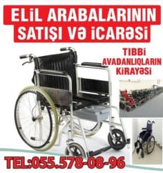 Əlil Arabalarının Satışı Və İcarəsi Ağır Çəkili Psiyentlər Üçün Elil