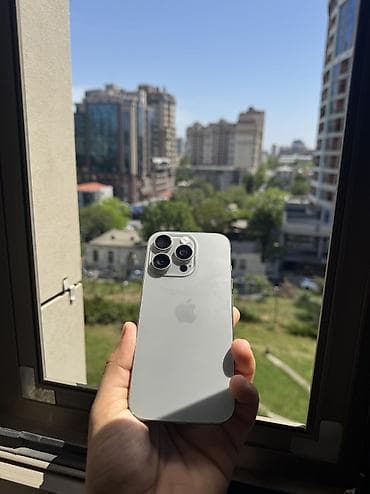 IPhone 16 Pro, 256 GB, Natural Titanium, Zəmanət, Face ID