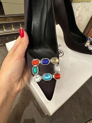 Tuflilər, Ölçü: 37, rəng - Qara, Yeni