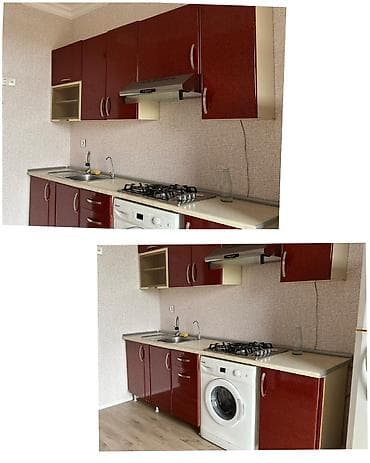 Mətbəx mebeli ✅320 AZN 2.60m ölçülü. Üzərində qaz,asperatormoyka — 1