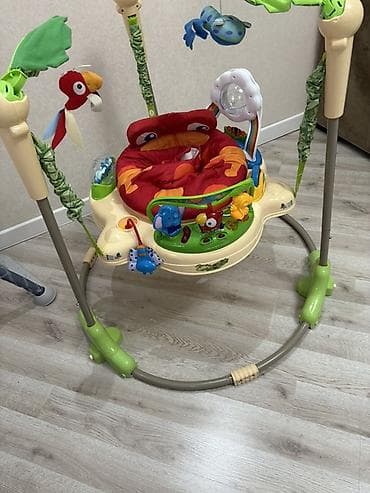 oyun evi: Uşaq üçün interaktiv tullanqa/jumperoo - Dairəvi dayaq konstruksiyası — 2