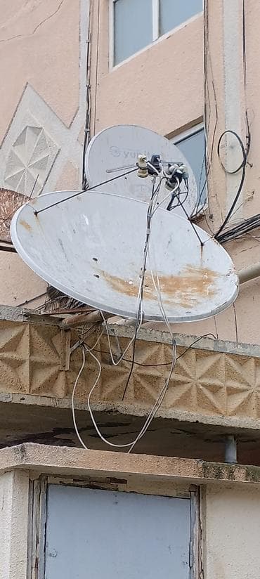 kokteyil aparati: Peyk anten -1 ədəd. 3-ədəd qəbul edici. 1- ədəd tüner aparat — 1