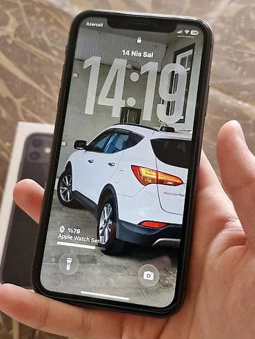 ayfon telefon qiymetleri: IPhone 11, 64 GB, Qara, Face ID — 4